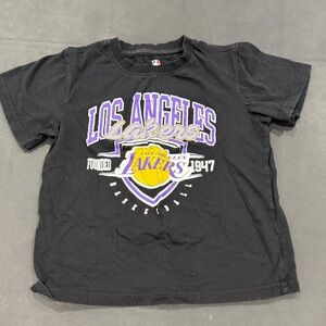 NBA Kids Black Los Angeles Lakers Tee